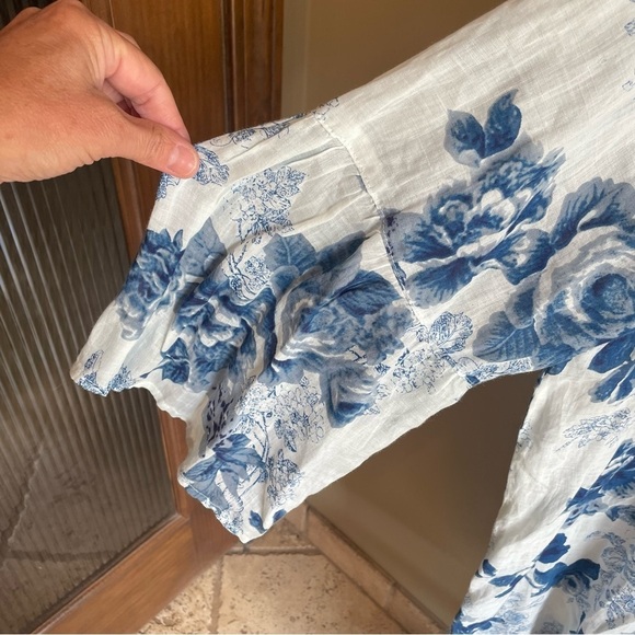 Johnny Was NWT Flare Sleeve Tunic Floral XL - Picture 9 of 9